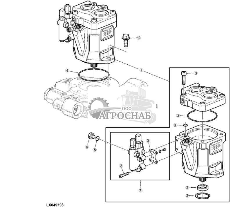ГИДРОНАСОС (45 КУБ. СМ) 